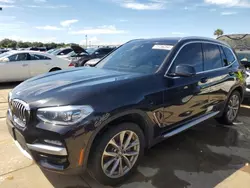 2019 BMW X3 SDRIVE30I en venta en Riverview, FL