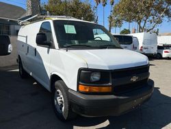 Salvage trucks for sale at Rancho Cucamonga, CA auction: 2014 Chevrolet Express G2500