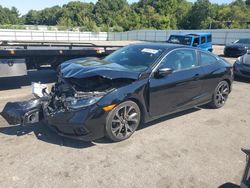 Salvage cars for sale at Assonet, MA auction: 2019 Honda Civic Sport