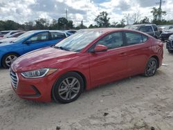 Salvage cars for sale at Riverview, FL auction: 2017 Hyundai Elantra SE