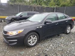 2018 KIA Optima LX en venta en Waldorf, MD