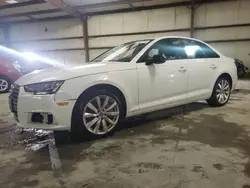 Vehiculos salvage en venta de Copart Knightdale, NC: 2017 Audi A4 Premium