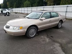 Salvage cars for sale at Arlington, WA auction: 1998 Lincoln Continental