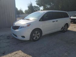 Toyota Sienna salvage cars for sale: 2012 Toyota Sienna