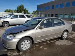 2001 Honda Civic EX en venta en Littleton, CO