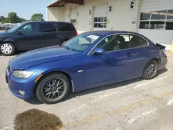 Salvage cars for sale at Dyer, IN auction: 2007 BMW 328 I