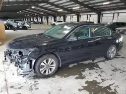 Salvage cars for sale at auction: 2014 Honda Accord LX