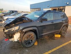 Jeep salvage cars for sale: 2022 Jeep Cherokee Trailhawk