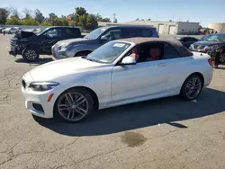 Salvage cars for sale at Martinez, CA auction: 2018 BMW 230I