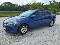 Salvage cars for sale at Houston, TX auction: 2017 Hyundai Elantra SE