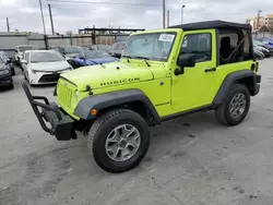 Jeep Wrangler Rubicon salvage cars for sale: 2016 Jeep Wrangler Rubicon