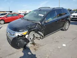 Salvage cars for sale at Grand Prairie, TX auction: 2014 Ford Edge Limited