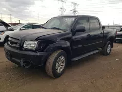 Salvage trucks for sale at Elgin, IL auction: 2006 Toyota Tundra Double Cab Limited