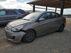 Salvage cars for sale at Tanner, AL auction: 2013 Hyundai Accent GLS