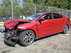 Salvage cars for sale at Waldorf, MD auction: 2020 Hyundai Elantra SEL