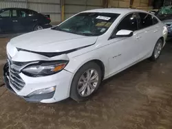 Chevrolet salvage cars for sale: 2019 Chevrolet Malibu LT