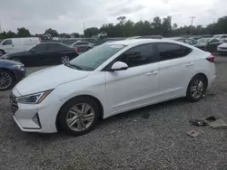 Flood-damaged cars for sale at auction: 2019 Hyundai Elantra SEL