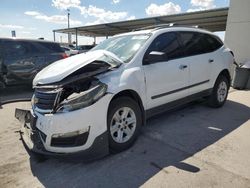 Salvage cars for sale at Anthony, TX auction: 2017 Chevrolet Traverse LS