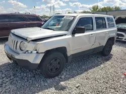 Salvage cars for sale at Barberton, OH auction: 2012 Jeep Patriot Sport