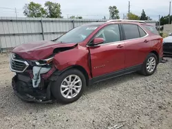 Chevrolet salvage cars for sale: 2018 Chevrolet Equinox LT