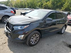 Salvage cars for sale at Marlboro, NY auction: 2020 Chevrolet Equinox LT