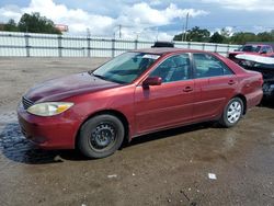 Toyota salvage cars for sale: 2002 Toyota Camry LE