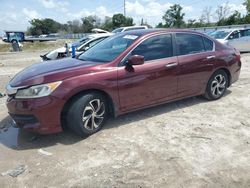 2017 Honda Accord LX en venta en Tifton, GA