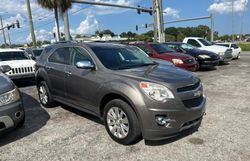 Chevrolet salvage cars for sale: 2010 Chevrolet Equinox LTZ