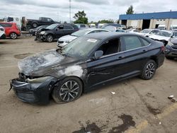 Salvage cars for sale at Woodhaven, MI auction: 2023 Volkswagen Jetta S