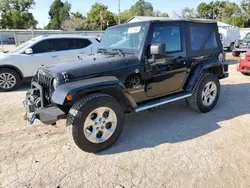 Jeep salvage cars for sale: 2013 Jeep Wrangler Sahara