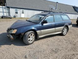 Subaru salvage cars for sale: 2002 Subaru Legacy Outback