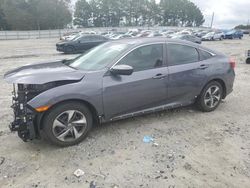 Salvage cars for sale at Loganville, GA auction: 2020 Honda Civic LX