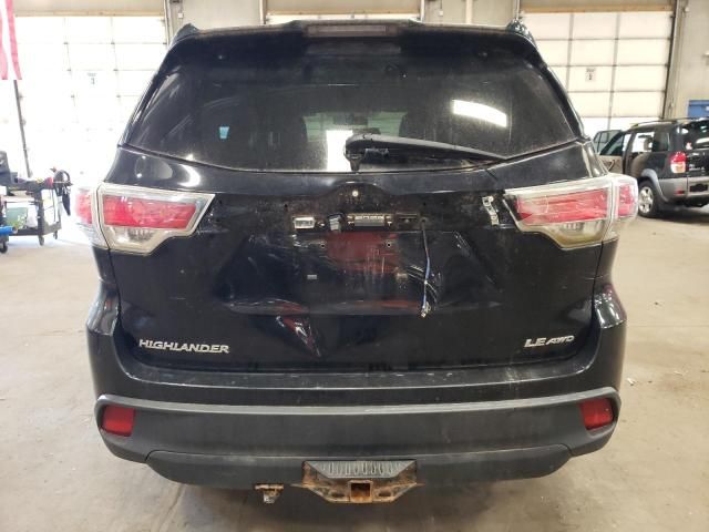 2015 Toyota Highlander LE