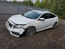 Salvage cars for sale at Cookstown, ON auction: 2018 Honda Civic EX