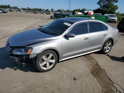 2012 Volkswagen Passat SE en venta en Woodhaven, MI