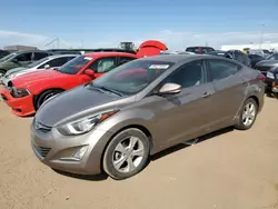 Salvage cars for sale at Brighton, CO auction: 2016 Hyundai Elantra SE