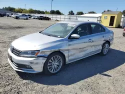 Salvage cars for sale at auction: 2016 Volkswagen Jetta SEL