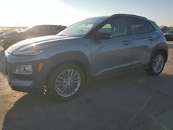 Salvage cars for sale at Grand Prairie, TX auction: 2018 Hyundai Kona SEL