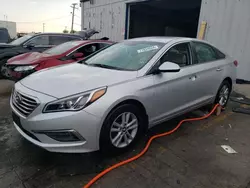 Salvage cars for sale at Chicago Heights, IL auction: 2015 Hyundai Sonata SE