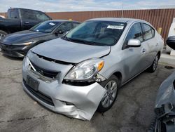 Nissan salvage cars for sale: 2014 Nissan Versa S