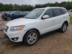 Vehiculos salvage en venta de Copart Charles City, VA: 2012 Hyundai Santa FE Limited