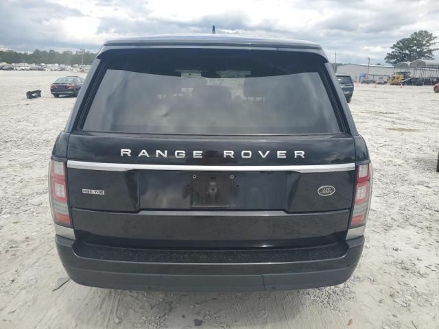 2016 Land Rover Range Rover HSE