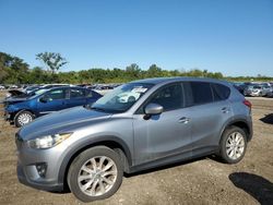 Salvage cars for sale at Des Moines, IA auction: 2014 Mazda CX-5 GT