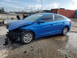 Salvage cars for sale at Homestead, FL auction: 2018 Hyundai Elantra SE