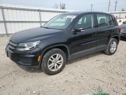 Salvage cars for sale at Appleton, WI auction: 2012 Volkswagen Tiguan S