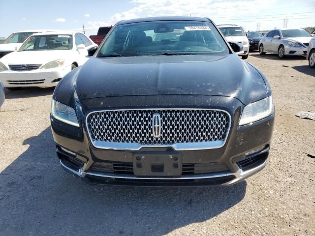 2018 Lincoln Continental Reserve