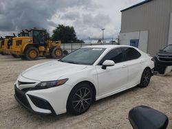 Salvage cars for sale at Apopka, FL auction: 2021 Toyota Camry SE