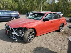 Salvage cars for sale at Cookstown, ON auction: 2021 BMW 330XE