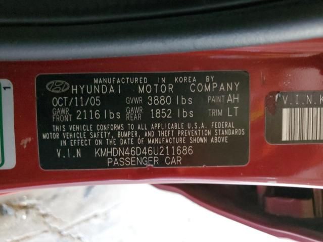 2006 Hyundai Elantra GLS