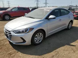 Salvage cars for sale at Elgin, IL auction: 2018 Hyundai Elantra SE